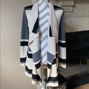 Loft striped cardigan